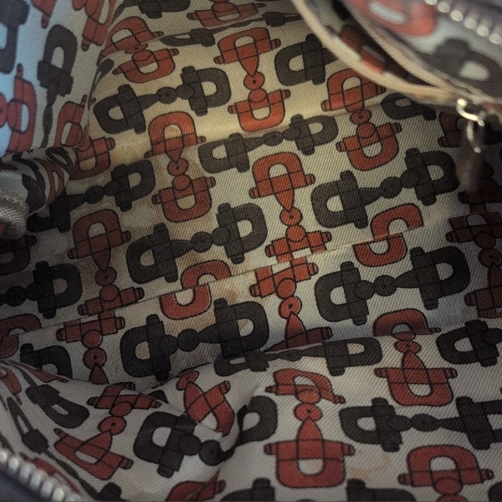 Beige Boston Style Bag Handbag Satchel Purse                  M357 - Picture 7 of 16